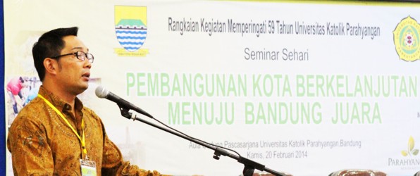 Seminar Sehari “Pembangunan Kota Berkelanjutan Menuju Bandung Juara”